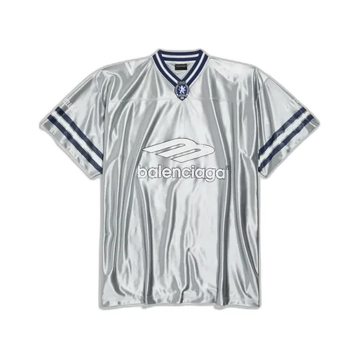 3B Football V-Neck T-Shirt Oversized