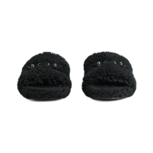 Furry Slide Sandal
