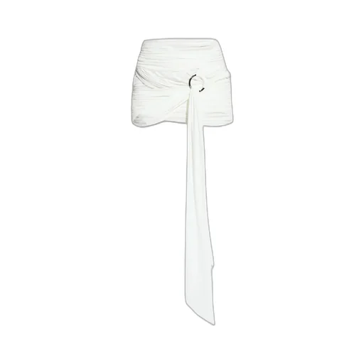 Fran Draped Detailed Mini Skirt