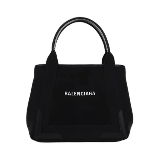Navy Cabas Tote Bag