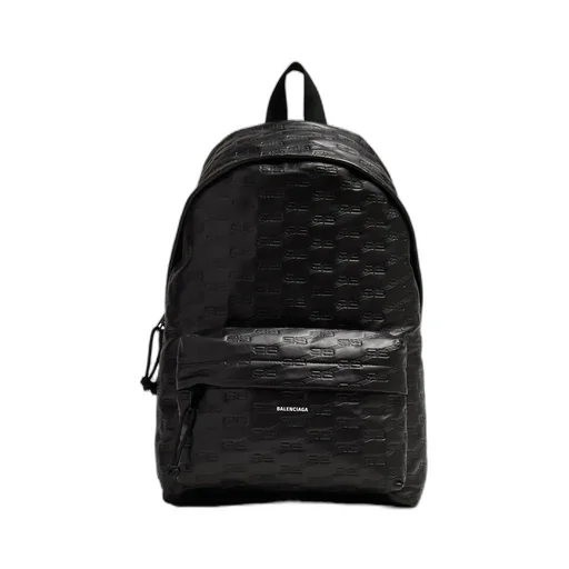 Logo Embossed Backpack