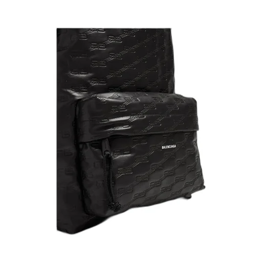 Logo Embossed Backpack