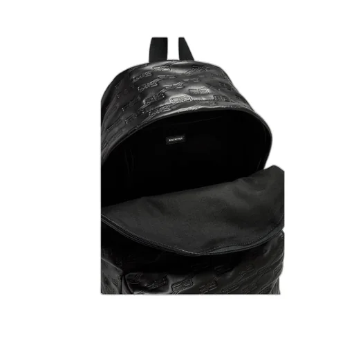 Logo Embossed Backpack