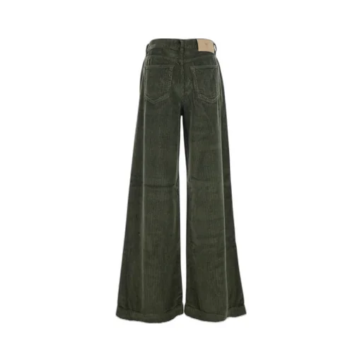 Corduroy Logo Patch Pants