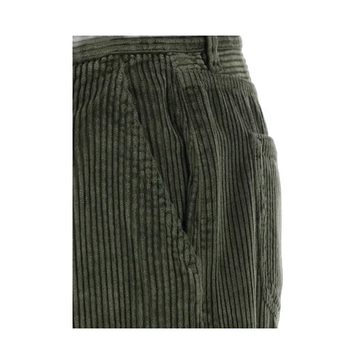 Corduroy Logo Patch Pants