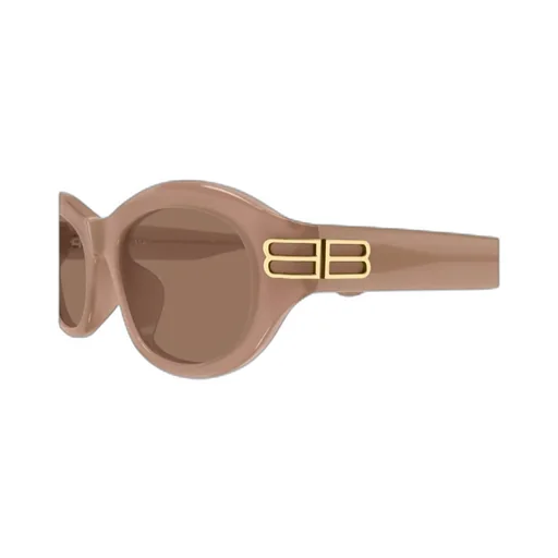Oval-Frame Sunglasses