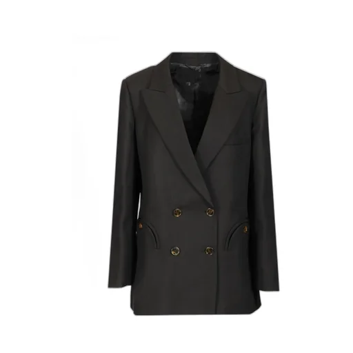 Alcanara Double Breasted Blazer