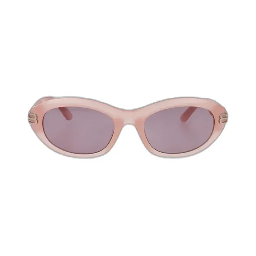 Oval-Frame Sunglasses