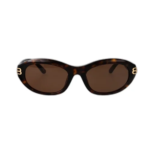 Oval-Frame Sunglasses