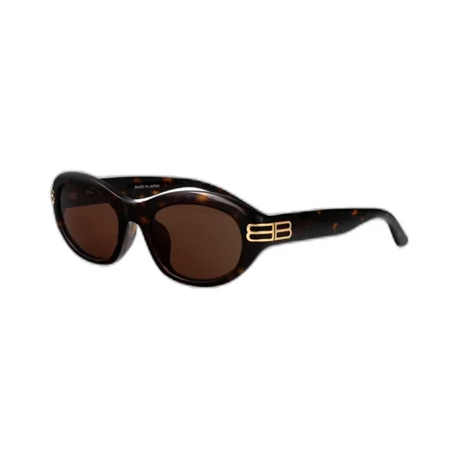 Oval-Frame Sunglasses