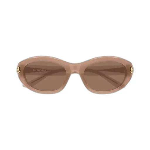 Oval-Frame Sunglasses