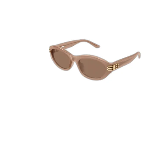 Oval-Frame Sunglasses