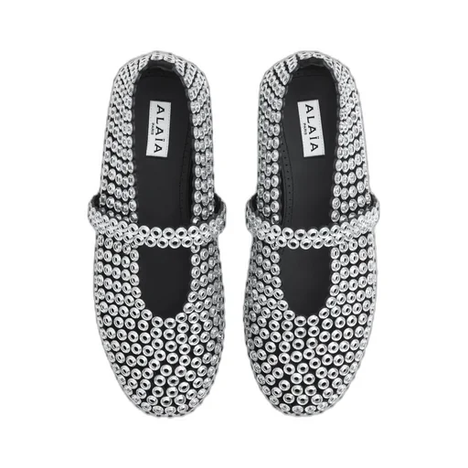 Embellished Ballet Flat Shoes