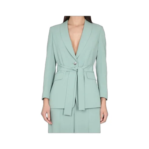 Belted Waist Regular Fit Jacket