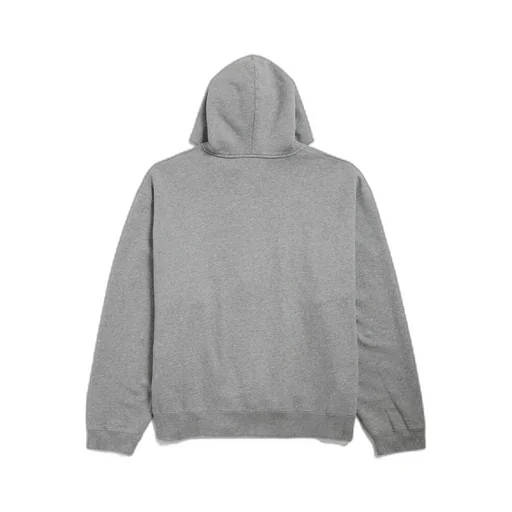 Luxury Script Oversized Zip-Up Hoodie