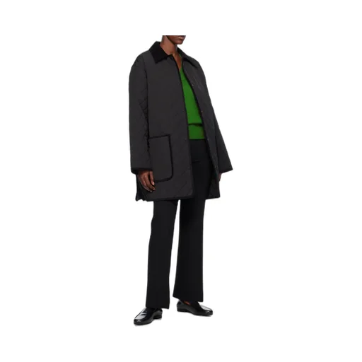 Belt-Looped Mid-Rise Trousers