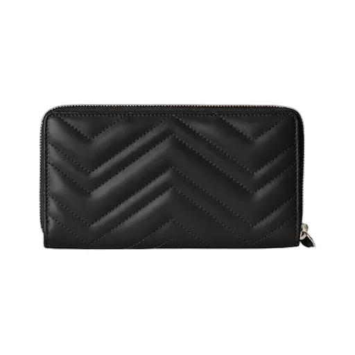 Gg Marmont Zip Around Wallet