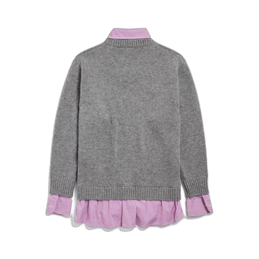 Layered V-Neck Sweater