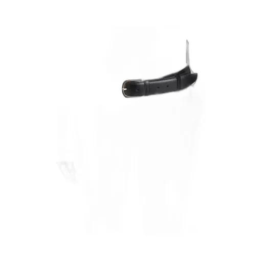 Belt-Looped Mid-Rise Trousers