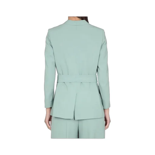 Belted Waist Regular Fit Jacket