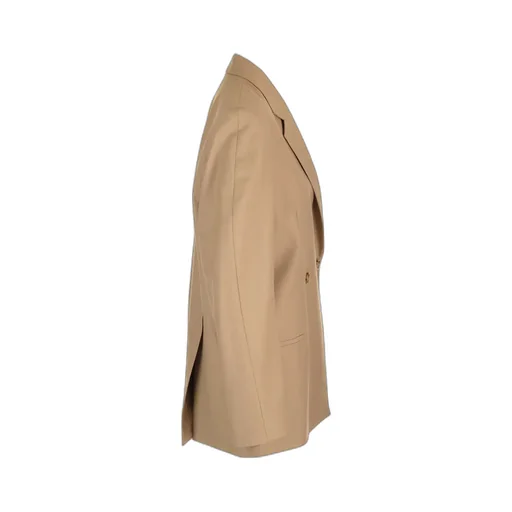 Pocketed Double-Breasted Blazer