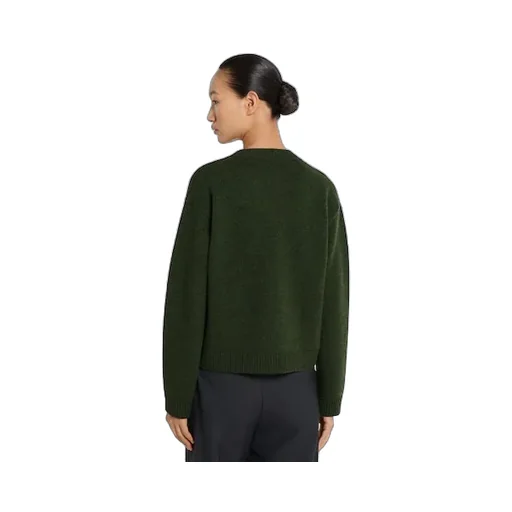 Wool Top With Gucci Intarsia