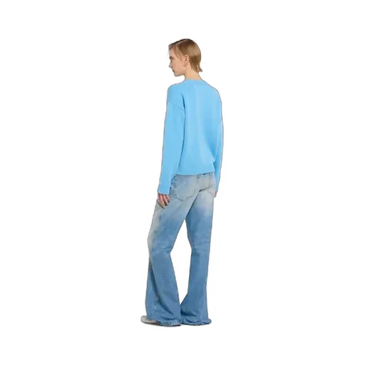 Soft Wool Top With Intarsia