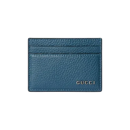 Card Case With Gucci Script