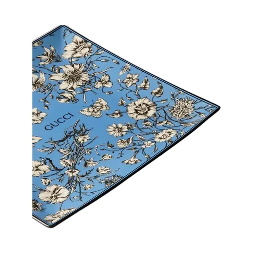 Flora Sketch Print Large Trinket Tray