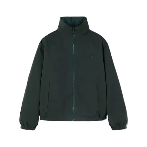 Reversible Cotton Ripstop Zip Jacket