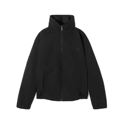Reversible Cotton Ripstop Zip Jacket