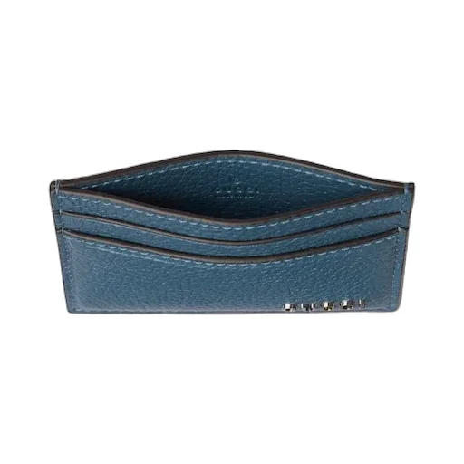 Card Case With Gucci Script