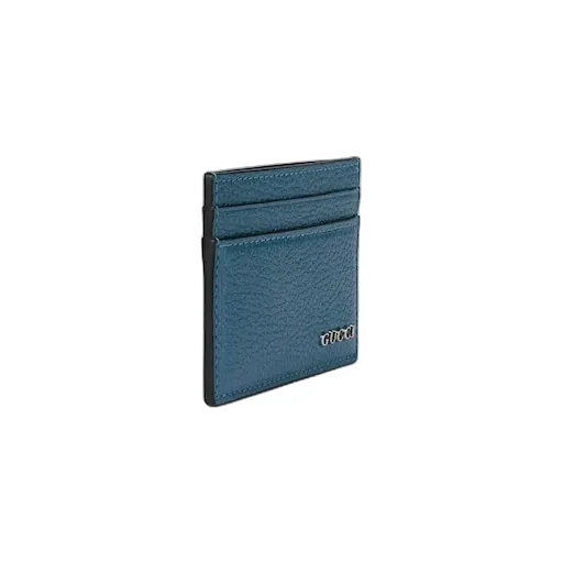 Card Case With Gucci Script