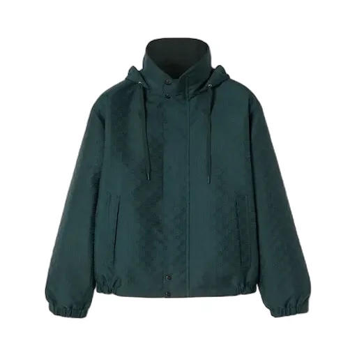 Reversible Cotton Ripstop Zip Jacket
