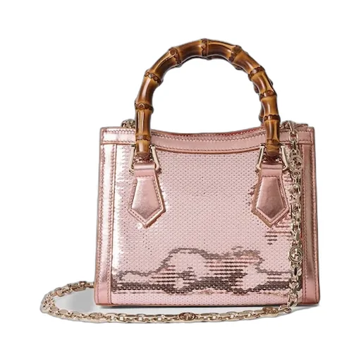 Diana Embroidered Small Tote Bag