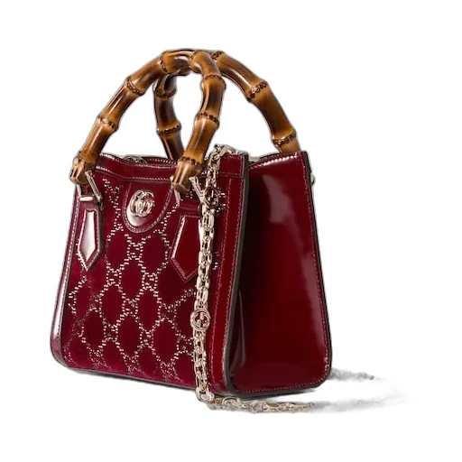 Diana Crystals Small Tote Bag