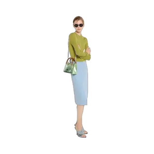 Diana Embroidered Small Tote Bag