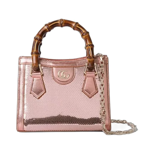 Diana Embroidered Small Tote Bag