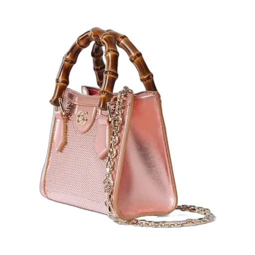 Diana Embroidered Small Tote Bag