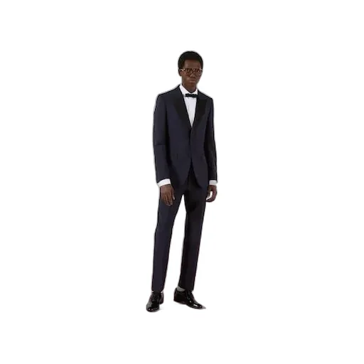 Fitted Mohair Wool Tuxedo