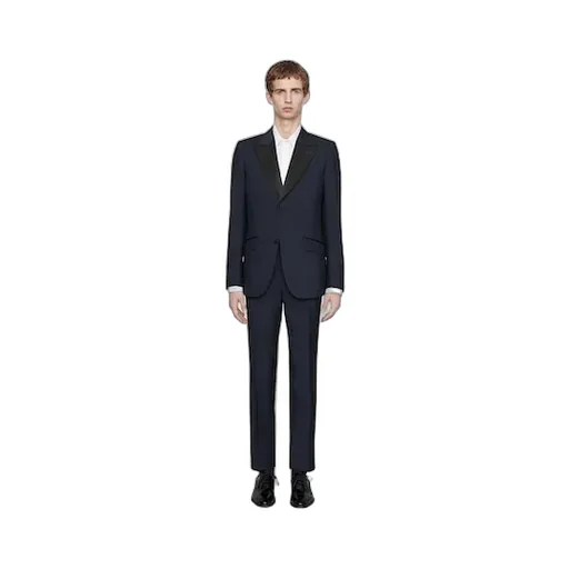 Fitted Mohair Wool Tuxedo
