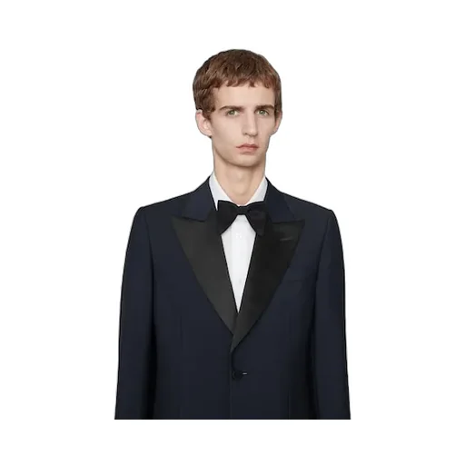 Fitted Mohair Wool Tuxedo