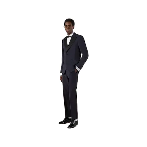 Fitted Mohair Wool Tuxedo