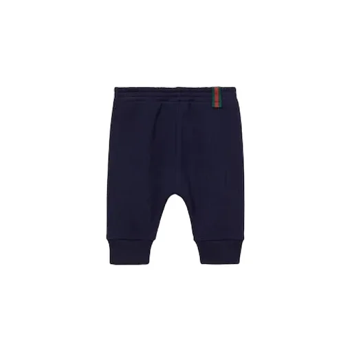 Baby Cotton Trousers With Web