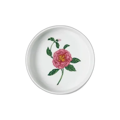 Flora Print Round Box