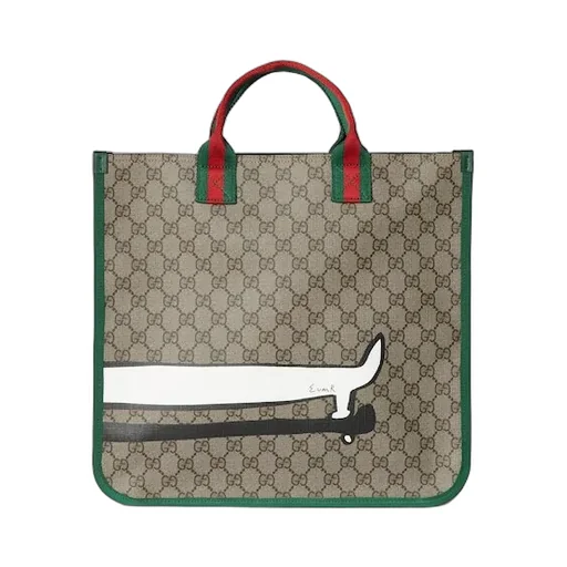 Children's Printed Gg Tote Bag