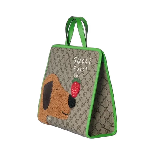 Children's Printed Gg Tote Bag