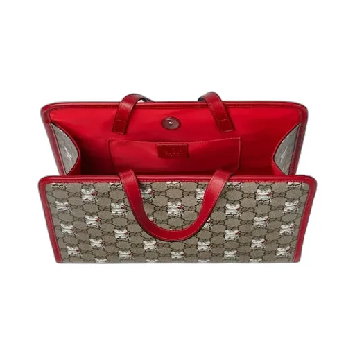 Children's Printed Gg Tote Bag