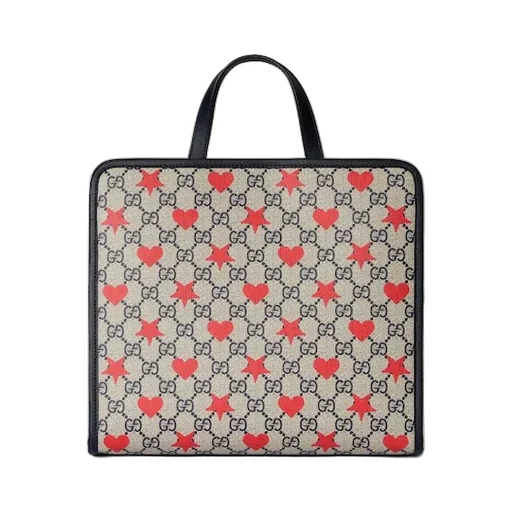 Children's Printed Gg Tote Bag