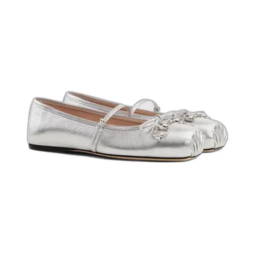 Horsebit Ballet Flat